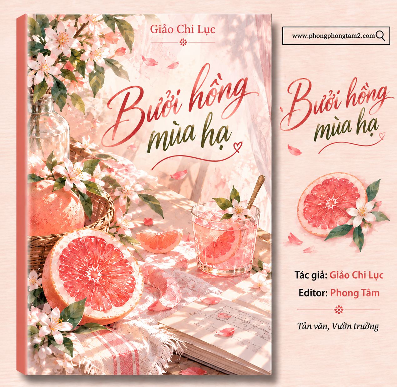 Bưởi Hồng Mùa Hạ Book Cover