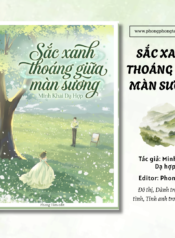 Sắc xanh thoáng giữa màn sương
